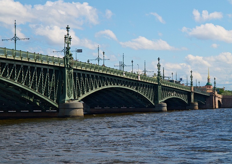 Information about Saint Petersburg Bridges Trinity (Troitskiy) bridge
